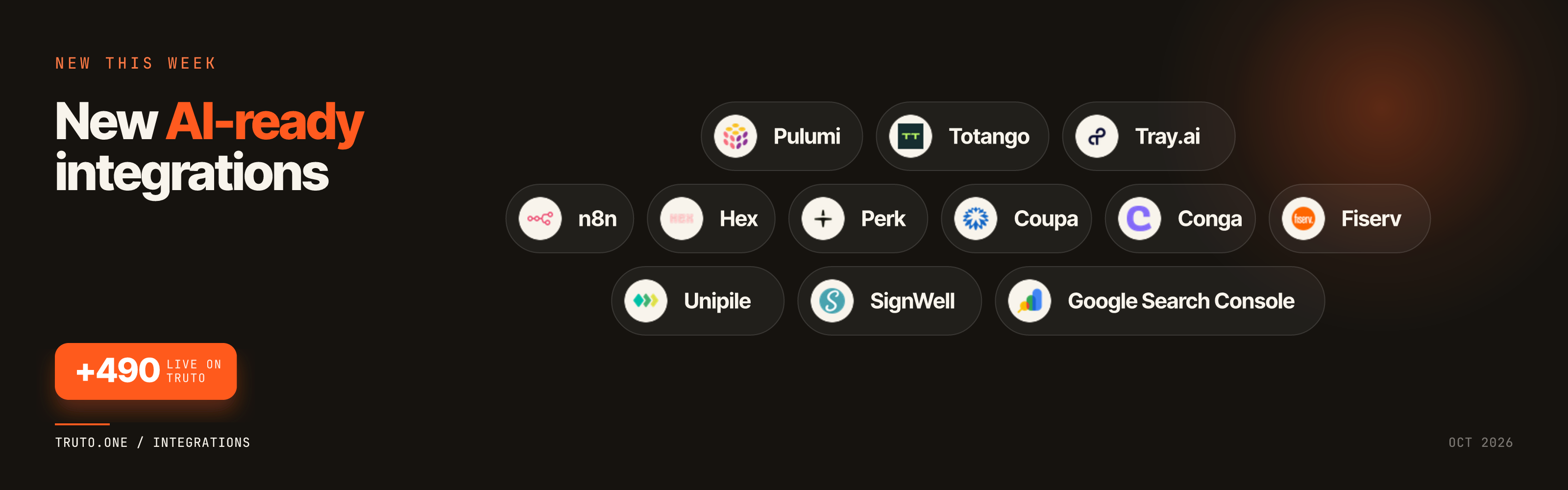 New AI-ready integrations: Perk, Totango, Coupa, and 9 more