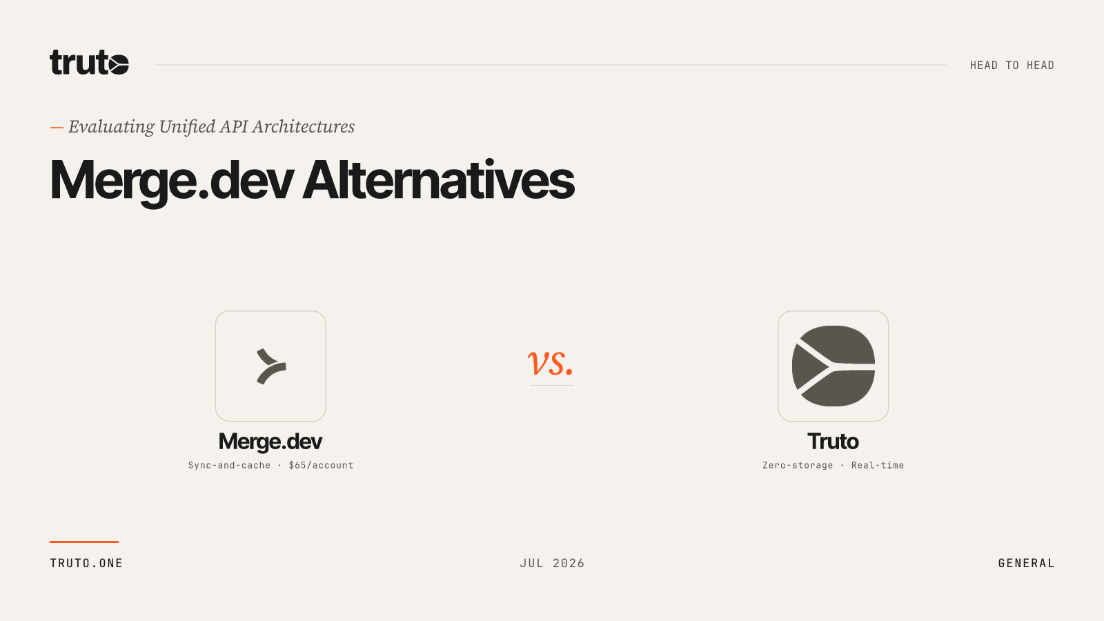5 Best Merge.dev Alternatives for B2B SaaS Integrations (2026)