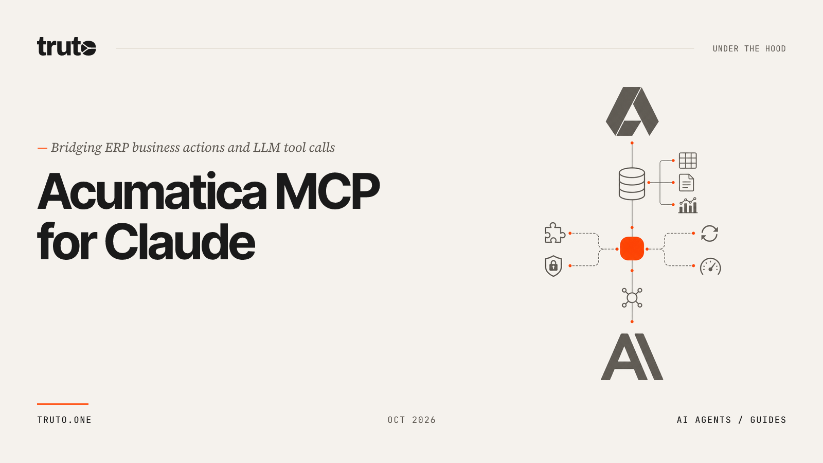Connect Acumatica to Claude: Run Reports and Execute Business Actions