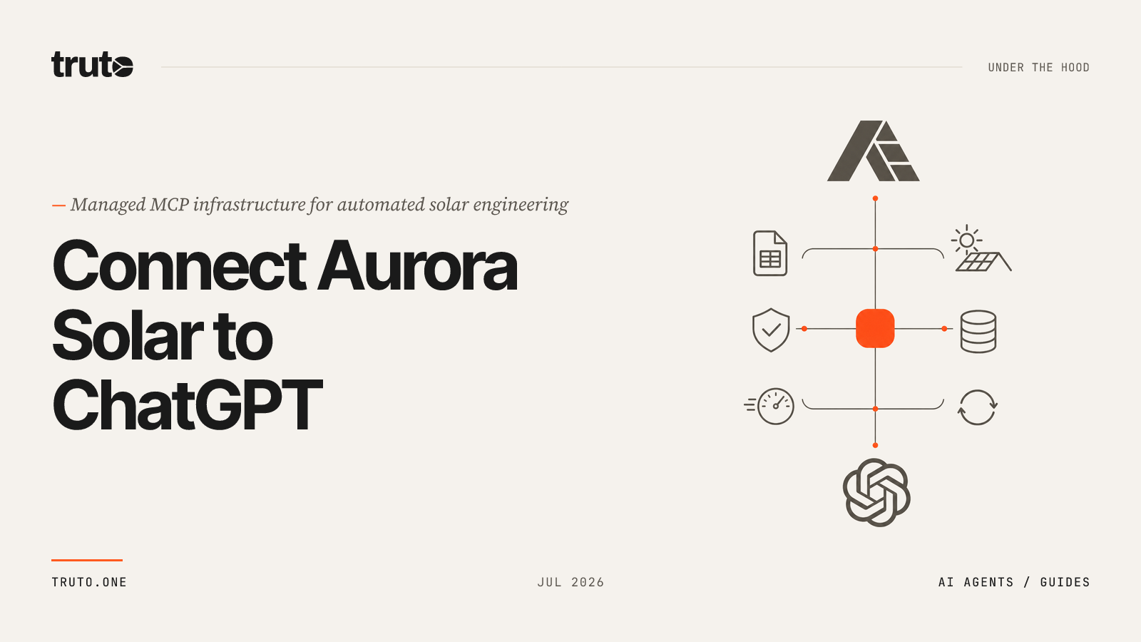 Connect Aurora Solar to ChatGPT: Manage Solar Designs and Projects