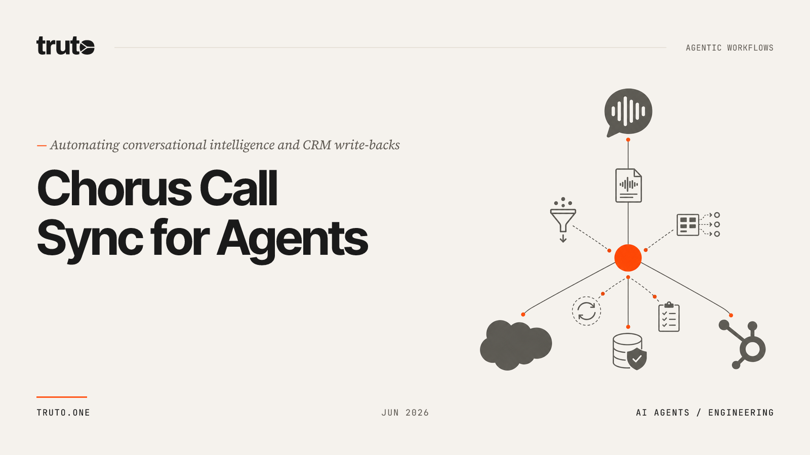 Connect Chorus to AI Agents: Automate Call Recording & CRM Sync