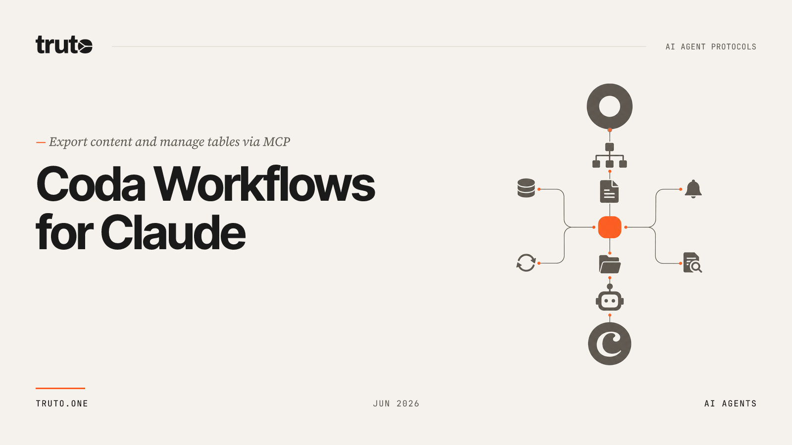 Connect Coda to Claude: Export content and automate table workflows