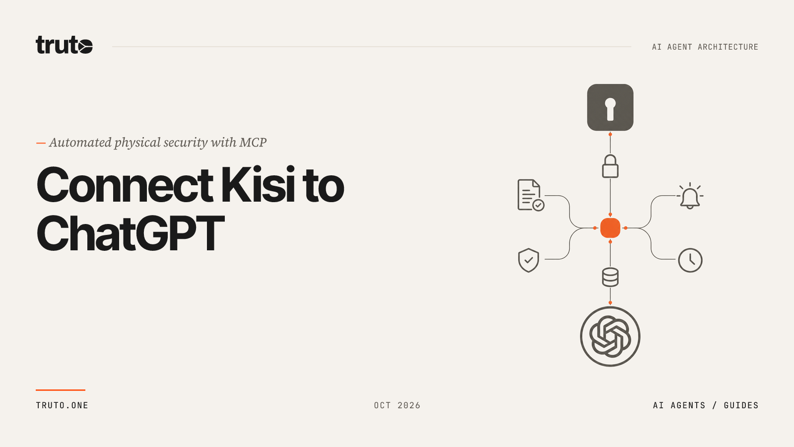 Connect Kisi to ChatGPT: Automate Access & Security Monitoring