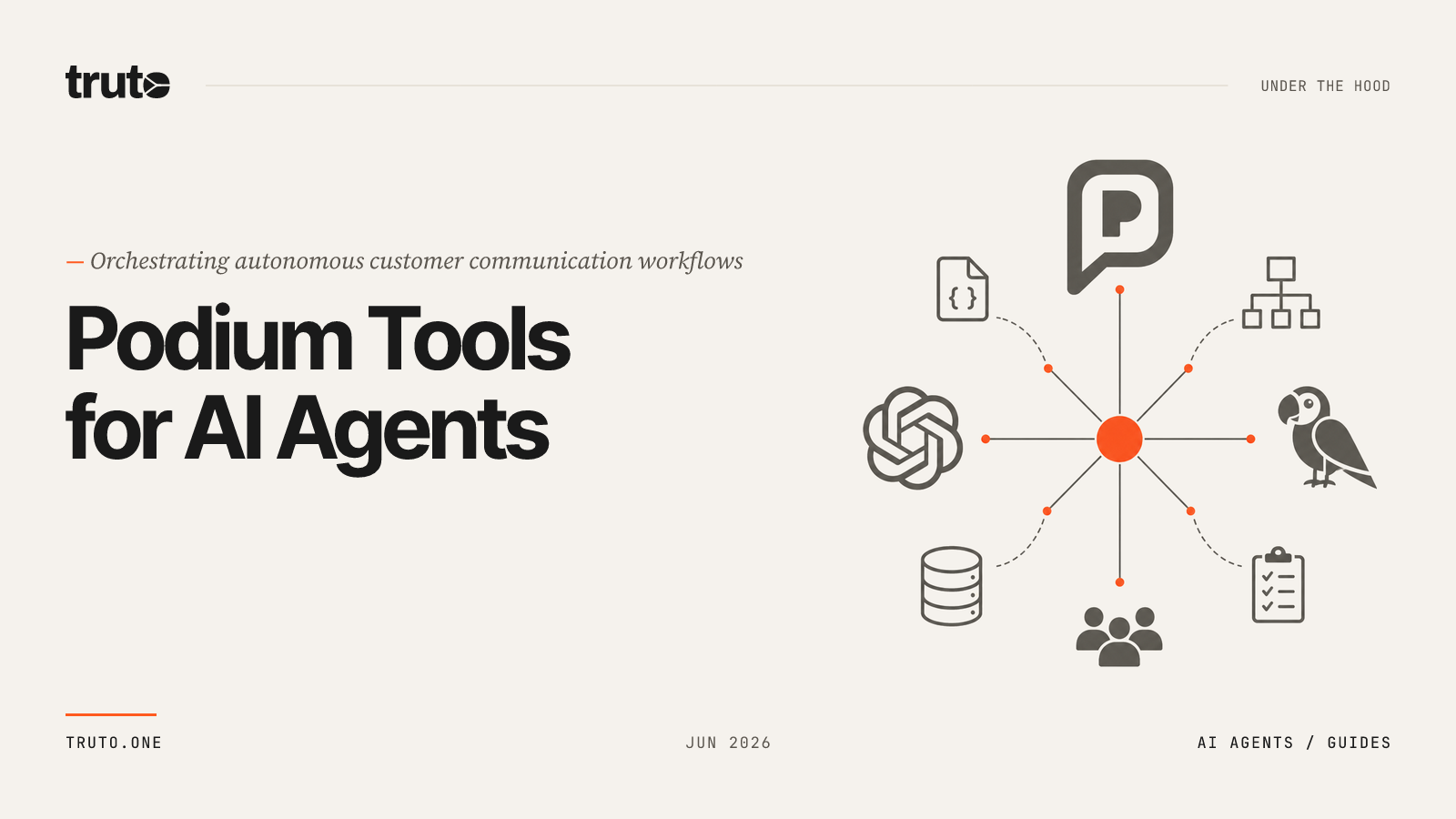 Connect Podium to AI Agents: Sync Contacts, Campaigns, and Feedback