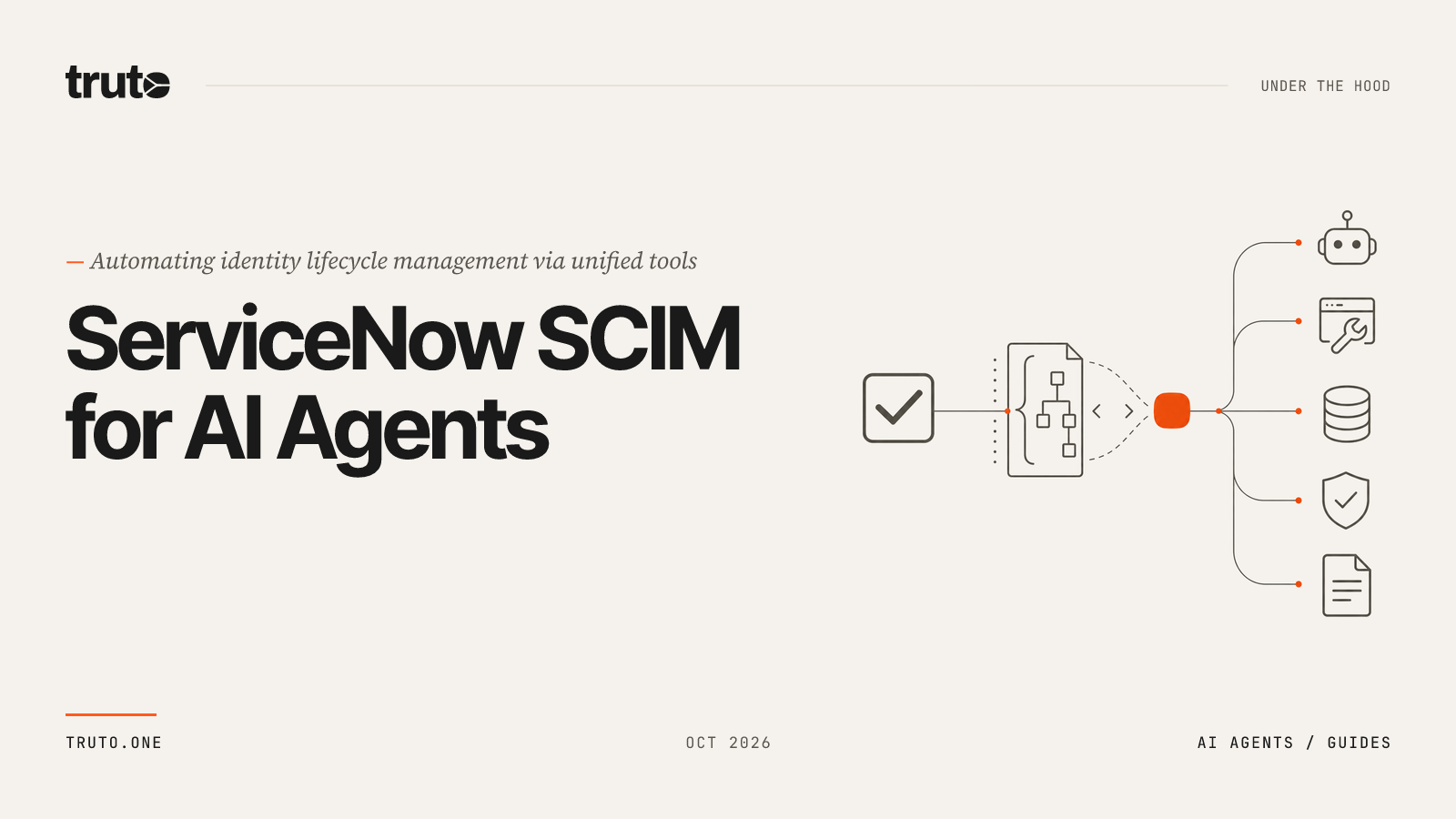 Connect ServiceNow SCIM to AI Agents: Automate Identity Lifecycle