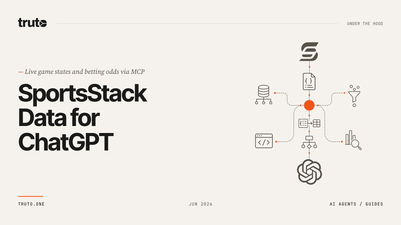 Connect SportsStack to ChatGPT: Sync Live Game Data and Betting Odds