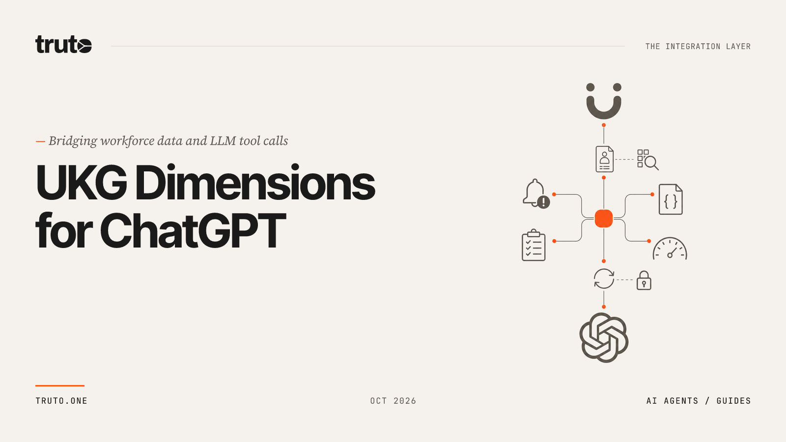 Connect UKG Dimensions to ChatGPT: Manage People & Global Records